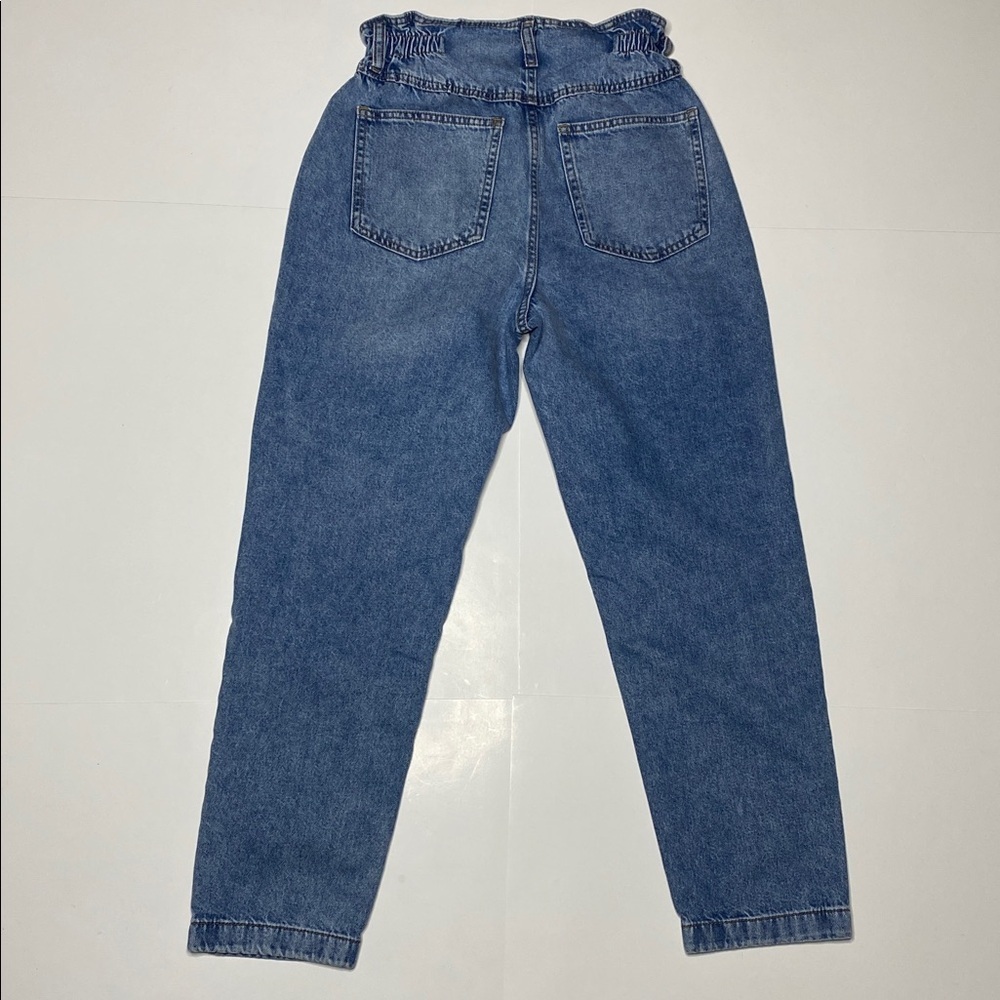 Women's Forever 21 High Waist Paperbag Jeans - Picture 5 of 14